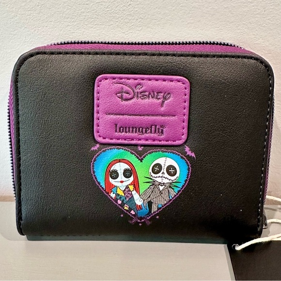 Loungefly Disney Nightmare Before Christmas Jack and Sally wallet - Picture 8 of 8